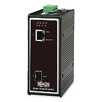 Tripp Lite Industrial Gigabit Fiber to Ethernet Media Converter, Black, Ships in 7-10 Business Days (N785I01SFPD)