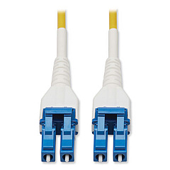 Tripp Lite OS2-Rated Duplex Armored Fiber Optic Cable, 164 ft, Yellow, Ships in 7-10 Business Days (N37050MAR)