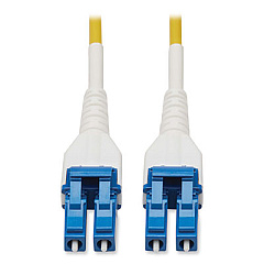 Tripp Lite OS2-Rated Duplex Armored Fiber Optic Cable, 246 ft, Yellow, Ships in 7-10 Business Days (N37075MAR)