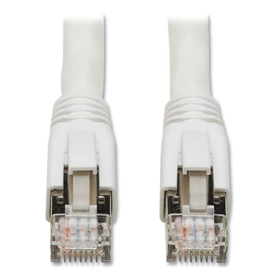 Tripp Lite CAT8 Snagless Patch Cable, 40 ft, White, Ships in 7-10 Business Days (N272040WH)