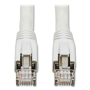Tripp Lite CAT8 Snagless Patch Cable, 50 ft, White, Ships in 7-10 Business Days (N272050WH)