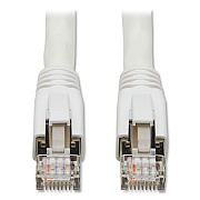 Tripp Lite CAT8 Snagless Patch Cable, 60 ft, White, Ships in 7-10 Business Days (N272060WH)