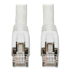 Tripp Lite CAT8 Snagless Patch Cable, 60 ft, White, Ships in 7-10 Business Days (N272060WH)