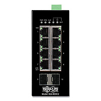 Tripp Lite 8-Port Managed Industrial Gigabit Ethernet Switch, TAA Compliant, Ships in 7-10 Business Days (NGIM08C2)