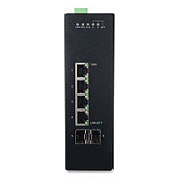 Tripp Lite 4-Port Lite Managed Industrial Gigabit Ethernet Switch, TAA Compliant, Ships in 7-10 Business Days (NGIS04C2)