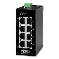 Tripp Lite 8-Port Unmanaged Industrial Gigabit Ethernet Switch, TAA Compliant, Ships in 7-10 Business Days (NGIU08)