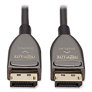 Tripp Lite DisplayPort Active Fiber Optic Cable, 65.6 ft, Black, Ships in 7-10 Business Days (P580F320M8K6)