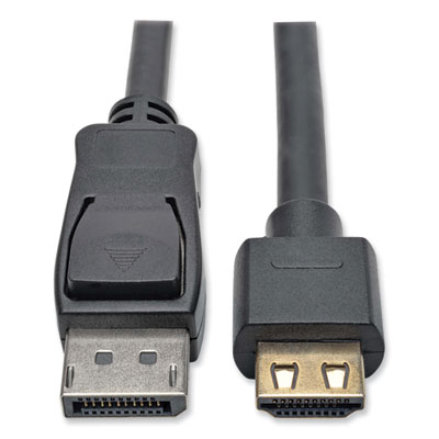 Tripp Lite DisplayPort 1.4 to HDMI Active Adapter Cable, 3 ft, Black, Ships in 7-10 Business Days (TRPP582003HDV4A)