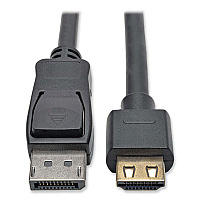 Tripp Lite DisplayPort 1.4 to HDMI Active Adapter Cable, 6 ft, Black, Ships in 7-10 Business Days (P582006HDV4A)