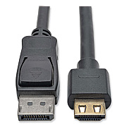 Tripp Lite DisplayPort 1.4 to HDMI Active Adapter Cable, 15 ft, Black, Ships in 7-10 Business Days (P582015HDV4A)