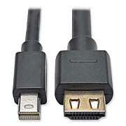 Tripp Lite Mini DisplayPort 1.4 to HDMI Active Adapter Cable, 6 ft, Black, Ships in 7-10 Business Days (P586006HDV4A)