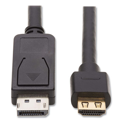 Tripp Lite DisplayPort 1.2 to HDMI Active Adapter Cable, 20 ft, Black, Ships in 7-10 Business Days (TRPP5820204K6AE)