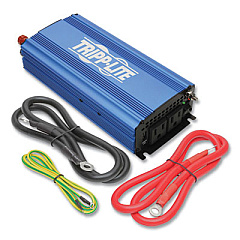 Tripp Lite 750 W Light-Duty Compact Power Inverter, USB, Blue, Ships in 7-10 Business Days (PINV750)