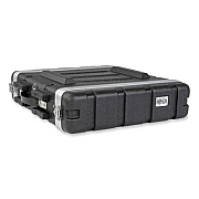 Tripp Lite ABS Server Rack Equipment Shipping Case, 2U, 50 lbs Capacity, Black, Ships in 7-10 Business Days (SRCASE2U)