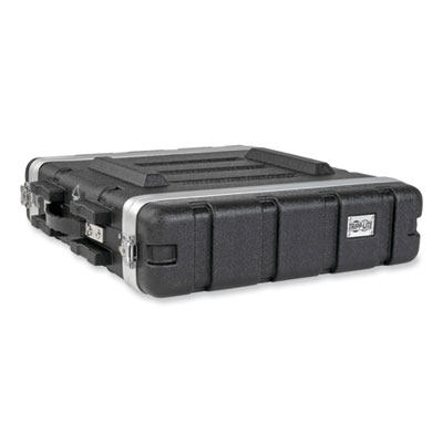 Tripp Lite ABS Server Rack Equipment Shipping Case, 2U, 50 lbs Capacity, Black, Ships in 7-10 Business Days (SRCASE2U)