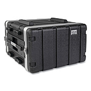 Tripp Lite ABS Server Rack Equipment Shipping Case, 6U, 100 lbs Capacity, Black, Ships in 7-10 Business Days (SRCASE6U)