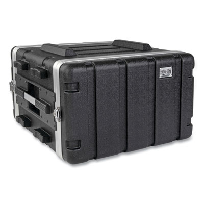 Tripp Lite ABS Server Rack Equipment Shipping Case, 6U, 100 lbs Capacity, Black, Ships in 7-10 Business Days (SRCASE6U)