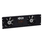 Tripp Lite Digital Temperature Sensor, 2 High-Performance Fans, 3U, Black, Ships in 7-10 Business Days (SRFAN3UTEMP)