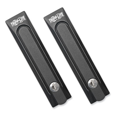 Tripp Lite SmartRack Replacement Lock for Server Rack Cabinets, Version 2, Black, Ships in 7-10 Business Days (SRHANDLE2)