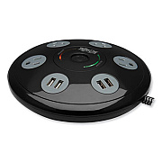 Tripp Lite Conference Power Surge Protector, 4 AC Outlets, 6 ft Cord, 1,800 J, Black, Ships in 7-10 Business Days (TRPTLP406USBUFO)