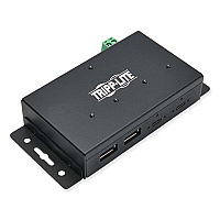 Tripp Lite Industrial-Grade USB Hub, 4 Ports, Black, Ships in 7-10 Business Days (TRPU4602A2CIND)