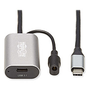 Tripp Lite USB-C Active Extension Cable, 16.4 ft, Black, Ships in 7-10 Business Days (TRPU33005MC2C)
