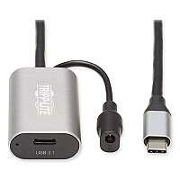 Tripp Lite USB-C Active Extension Cable, 16.4 ft, Black, Ships in 7-10 Business Days (TRPU33005MC2C)