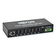 Tripp Lite Industrial-Grade USB 2.0 Hub, 7 Ports, Black, Ships in 7-10 Business Days (U223007IND)