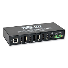 Tripp Lite Industrial-Grade USB 2.0 Hub, 7 Ports, Black, Ships in 7-10 Business Days (U223007IND)