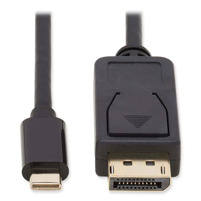 Tripp Lite USB-C to DisplayPort Bi-Directional Adapter Cable, 10 ft, Black, Ships in 7-10 Business Days (U444010DPBD)