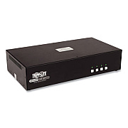 Tripp Lite 4-Port HDMI Dual-Monitor Secure KVM Switch with Common Access Card Port, TAA Compliant, Ships in 7-10 Business Days (TRPB002AUH2AC4)