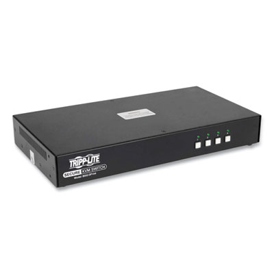 Tripp Lite 4-Port DisplayPort Secure KVM Switch, TAA Compliant, Ships in 7-10 Business Days (TRPB002DP1A4)