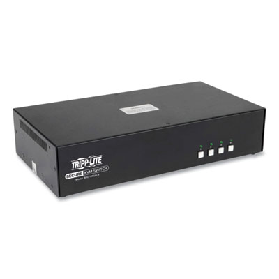 Tripp Lite 4-Port DisplayPort Dual-Monitor Secure KVM Switch with Common Access Card Port, TAA Compliant, Ships in 7-10 Business Days (B002DP2AC4)