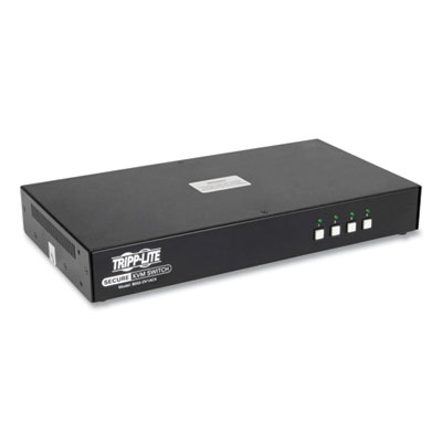 Tripp Lite 4-Port DVI Secure KVM Switch, TAA Compliant, Ships in 7-10 Business Days (TRPB002DV1AC4)
