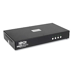 Tripp Lite 4-Port HDMI to DisplayPort Secure KVM Switch with Common Access Card Port, TAA Compliant, Ships in 7-10 Business Days (TRPB002HD1AC4)