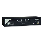 Tripp Lite 4-Port KVM Switch with Audio, OSD and Peripheral Sharing, Ships in 7-10 Business Days (B006VUA4KR)