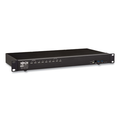 Tripp Lite 8-Port DisplayPort/USB KVM Switch with Audio/Video and USB Peripheral Sharing, TAA Compliant, Ships in 7-10 Business Days (TRPB024DPU08)