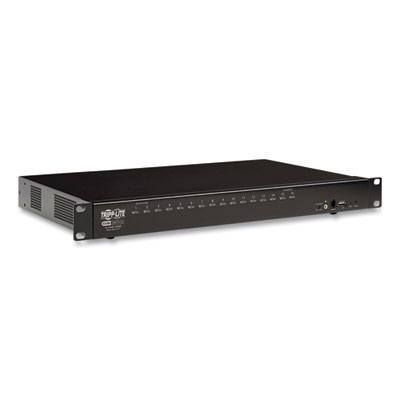 Tripp Lite 16-Port HDMI/USB KVM Switch with Audio/Video and USB Peripheral Sharing, TAA Compliant, Ships in 7-10 Business Days (B024HU16)