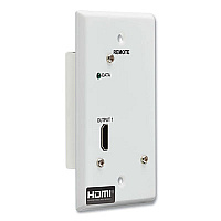 Tripp Lite 1-Port HDMI Over CAT6 Wall Plate Receiver, TAA Compliant, Ships in 7-10 Business Days (B127A1A0FH)
