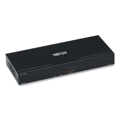 Tripp Lite 4-Port HDMI Over CAT6 Splitter/Extender, TAA Compliant, Ships in 7-10 Business Days (B127P004H)