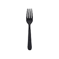 Fork Heavyweight Polysty Ebony, Case Of 1000 (CPSHWFKBKE1)