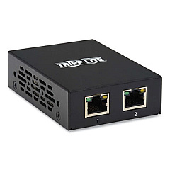 Tripp Lite 2-Port DVI Over CAT5/6 Splitter/Extender, TAA Compliant, Ships in 7-10 Business Days (TRPB140002)