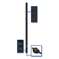 Tripp Lite 24-Outlet 2.9kW 120V Single-Phase Basic PDU, 10 ft Cord, Black, Ships in 7-10 Business Days (PDUV30)