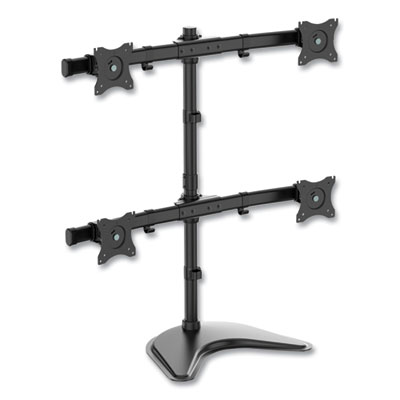 Tripp Lite Quad Display Desktop Monitor Stand for 27" Monitors, 31.7 x 12.4 x 32.2, Black, Supports 17.6 lb, Ships in 7-10 Business Days (DDR1327MQ)