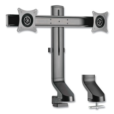 Tripp Lite Dual Display Monitor Arm w/Desk Clamp, 27", 360 Rotation, -10/+10 Tilt, BK, Supports 15.4lb, Ships in 7-10 Business Days (DDR1727DC)