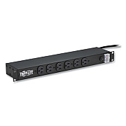Tripp Lite 12-Outlet 1,800W 1U Rack-Mount Power Strip, 15 ft Cord, Black, Ships in 7-10 Business Days (RS1215)