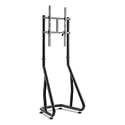 Tripp Lite Heavy-Dty Streamlined Portrait Mobile Cart/Flat-Panel Displays, Metal, 220lb Cap, 26.5x21.8x67.65, BK, Ships in 7-10 Bus Days (DMCSP4560HDS)