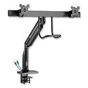 Tripp Lite Safe-IT Precision Antimicrobial Desk Mount,35" Monitor,-90/+90 Rotation,-22/+45 Tilt,BK, 22lb Cap, Ships in 7-10 Bus Days (TRPDMPDD1735AM)