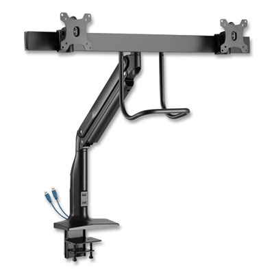 Tripp Lite Safe-IT Precision Antimicrobial Desk Mount,35" Monitor,-90/+90 Rotation,-22/+45 Tilt,BK, 22lb Cap, Ships in 7-10 Bus Days (TRPDMPDD1735AM)