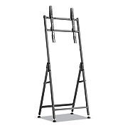 Tripp Lite Portable Signage Stand for Portrait/Landscape Flat-Screen Displays,Metal,77lb Cap,19.9x14.7x50.9, BK, Ships in 7-10 Bus Days (DMPDS3255F)